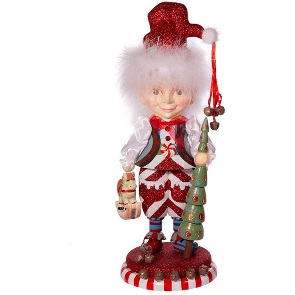 Kurt Adler Hollywood Nutcracker Elf with Tree Nutcracker Wayfair